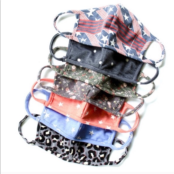 MADE IN USA, Washable Lined Cotton Face Mask - Picture 2 of 8